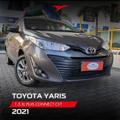 TOYOTA YARIS 1.5 16V FLEX SEDAN XL PLUS CONNECT MULTIDRIVE